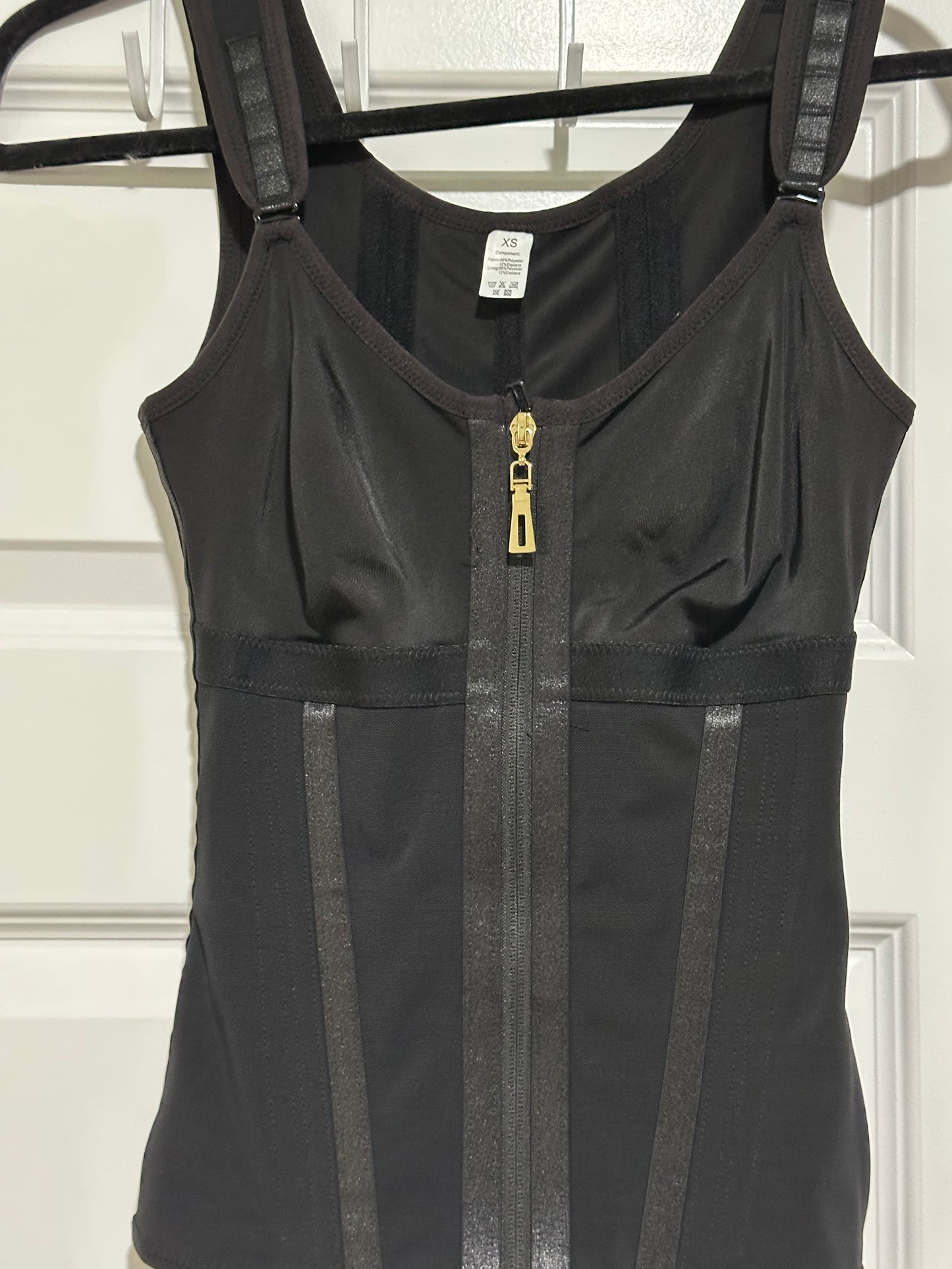 SHAPSHE Waist Shapewear for Women with Bra Tummy Control Girdle Workout Shapewear with Shoulder Strap.